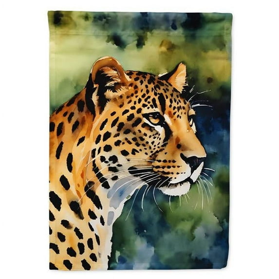 Leopard Garden Flag 11.25 in x 15.5 in