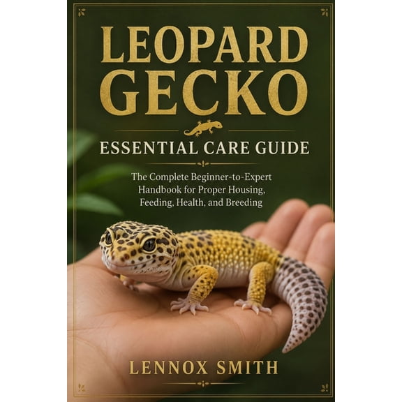Leopard Gecko Essential Care Guide: The Complete Beginner-to-Expert Handbook for Proper Housing, Feeding, Health, and Br, (Paperback)