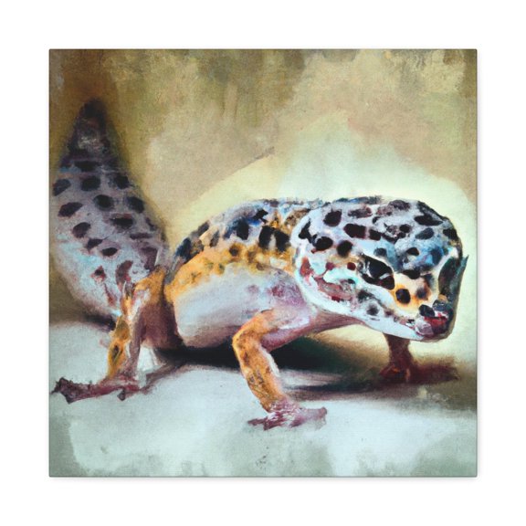 Leopard Gecko Portrait - Canvas
