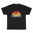 thumbnail image 1 of Leopard Gecko Retro Vintage Lizard Animal Lover Funny Pet Gift Unisex T-Shirt, up to Size 5XL, 1 of 2