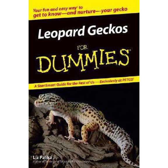 Pre-Owned Leopard Geckos For Dummies by Liz Palika Hardcover, 1st Edition, English