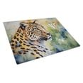 thumbnail image 1 of Leopard Glass Cutting Board Large 12 in x 15 in, 1 of 5