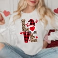 thumbnail image 1 of Leopard Gnome Love | Sweatshirt, 1 of 4