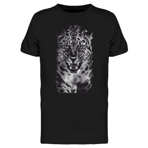 Leopard Growling Tee Men's -Image by Shutterstock