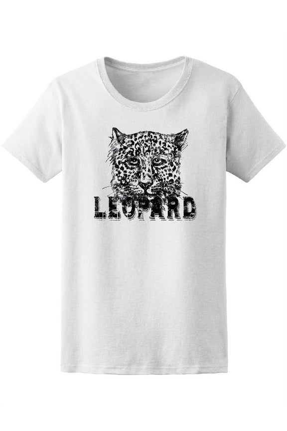 Leopard Grunge Style T-Shirt Men -Image by Shutterstock, Male Large