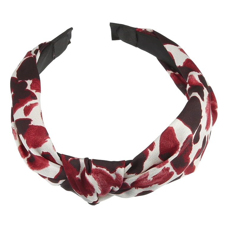 Leopard Headband Top Knot Cheetah Headband Knotted Headbands  display picture 3