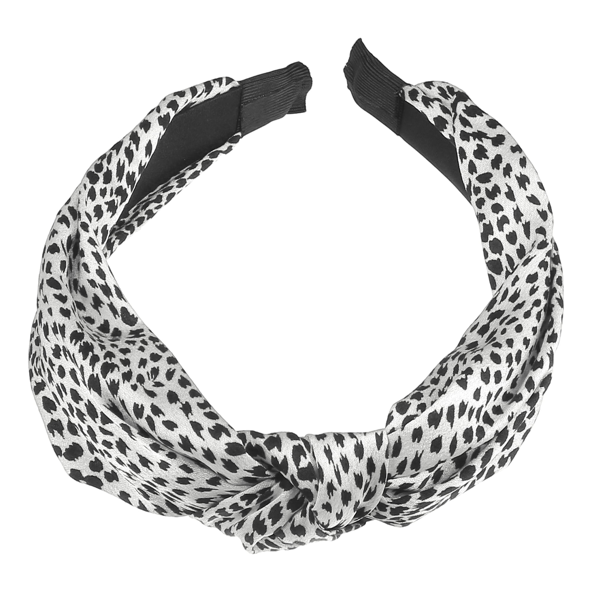 Leopard Headband Top Knot Cheetah Headband Knotted Headbands  display picture 2