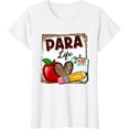 thumbnail image 1 of Leopard Heart Para Life Teaching Back To School T-Shirt, 1 of 3