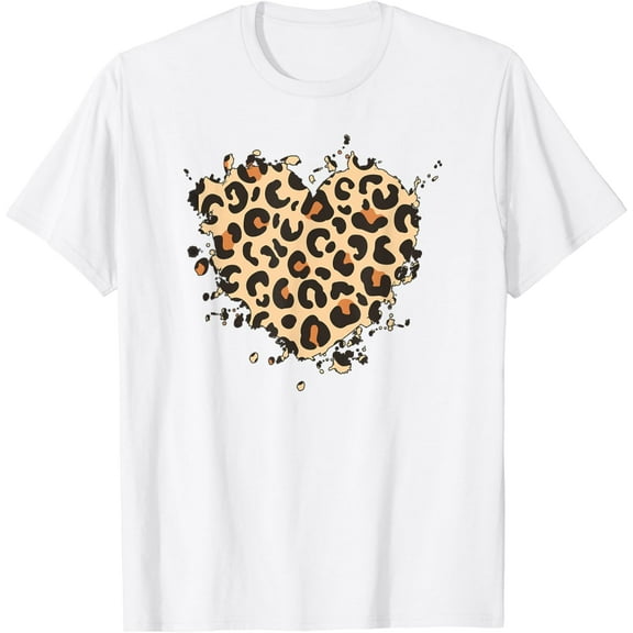 Leopard Heart T-Shirt