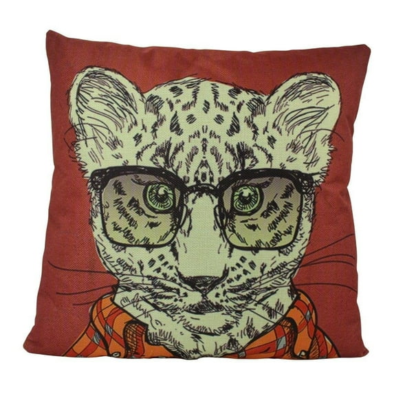 Leopard Hipster | Pillow Cover | Throw Pillow | Home Decor | Designer Pillows Online | Design Accents Pillows | Home Accent Pillows | Gift