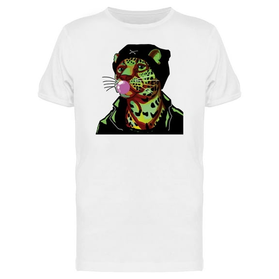 Leopard Humanization T-Shirt Men -Image by Shutterstock, Male 3X-Large
