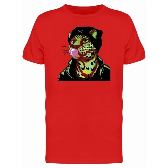 Leopard Humanization T-Shirt Men -Image by Shutterstock, Male XX-Large