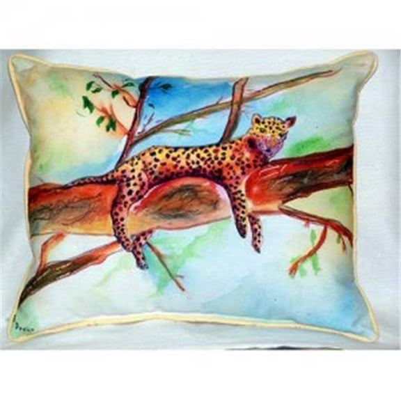 Leopard Indoor & Outdoor Throw Pillow- 20 x 24 in.