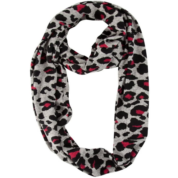 Leopard Infinity Loop Scarf