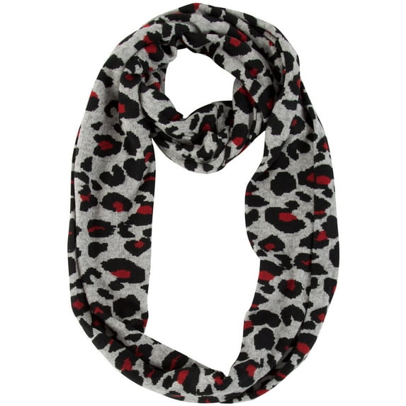 Leopard Infinity Loop Scarf