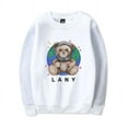 thumbnail image 1 of Leopard LANY Crewneck Cherry Logo Printed Sweatshirt Tracklist Long Sleeve Men Women Streetwear, 1 of 4