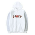 thumbnail image 1 of Leopard LANY Hoodie Cherry Logo Printed Sweatshirt Tracklist Long Sleeve Men Women Pullover Streetwear, 1 of 4