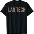 thumbnail image 1 of Leopard Lab Tech Appreciation healthcare workers T-Shirt, 1 of 3