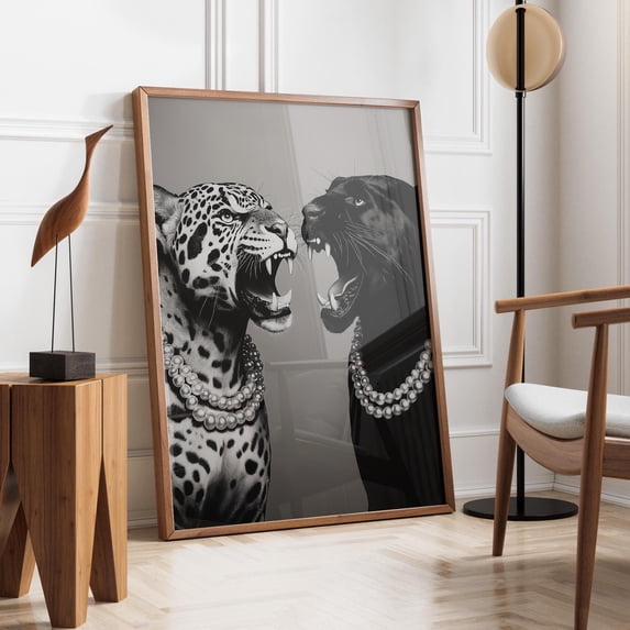 Leopard Luxury And Panther Elegant Big Cat Luxury Fashionable Jungle ...