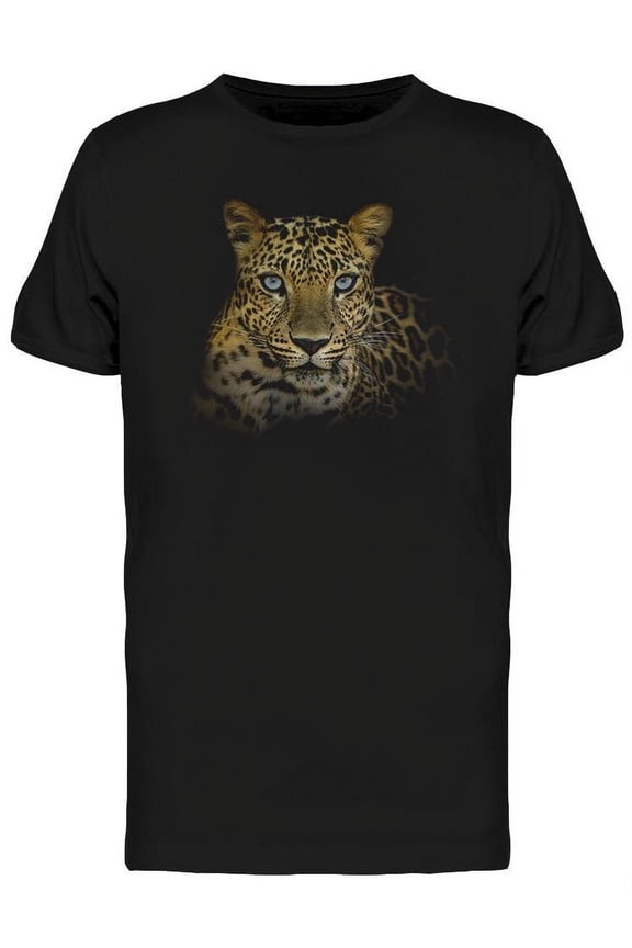 Leopard Lying And Staring T-Shirt Men -Image by Shutterstock, Male XX-Large