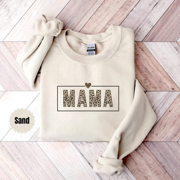 Leopard Mama Sweatshirt, Leopard Mama Shirt, varsity mama shirt, Leopard Print Mothers Day, Shirt for mom, Retro Mama Shirt, Mom Shirt, F1445 Tshirt All Size S-5XL