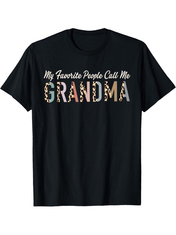 Leopard Mothers Day T-ShirtMen and women, Black T-shirt, size: Extra large S-4XL