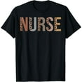 thumbnail image 1 of Leopard Nurse Day Appreciation Nurse Week For Women For Work T-Shirt, 1 of 4