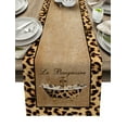 thumbnail image 1 of Leopard Pattern Bathtub Table Runner Luxury Home Dining Table Coffee Table Holiday Wedding Decoration Party Dinner Table Runner, 1 of 5