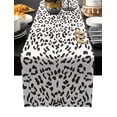 thumbnail image 1 of Leopard Pattern Bathtub Table Runner Luxury Home Dining Table Coffee Table Holiday Wedding Decoration Party Dinner Table Runner, 1 of 5
