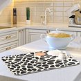 thumbnail image 1 of Leopard Pattern Dish Drying Mats for Kitchen Counter Absorbent Microfiber Coffee Pad, 1 of 7