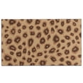 thumbnail image 1 of Leopard Pattern Door Rugs,Washable Non Slip Door Mats Indoor,Decorative Door Mats,Entry Mat Indoor for Entrance,Bedroom,Kitchen,Bathroom,17"x30", 1 of 6
