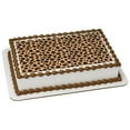 thumbnail image 1 of Leopard Pattern Edible Cake Topper Image, 1 of 3