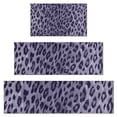 thumbnail image 1 of Leopard Pattern Purple Kitchen Rugs Sets Of 3,Kitchen Runner Rugs Non Skid Washable,Decorative Kitchen Floor Mats for Kitchen,Sink,Laundry,17"x30"+ 17"x47" + 17"x59", 1 of 6