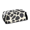 thumbnail image 1 of Leopard Pattern Tissue Box Cover Leather Square Rectangle Tissue Box Holder for Bathroom Living Room Desk Office Decor, 1 of 7