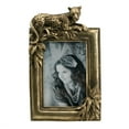 thumbnail image 1 of Leopard Photo Frame - Gold, 1 of 5