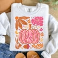 thumbnail image 1 of Leopard Pink Pumpkin Shirt, Boho Floral Fall Shirt, Retro Fall Shirt, Autumn Vibes Sweatshirt, Pumpkin Season Shirt, Leopard Pumpkin Shirt, Fall Sublimation Shirt, 1 of 5