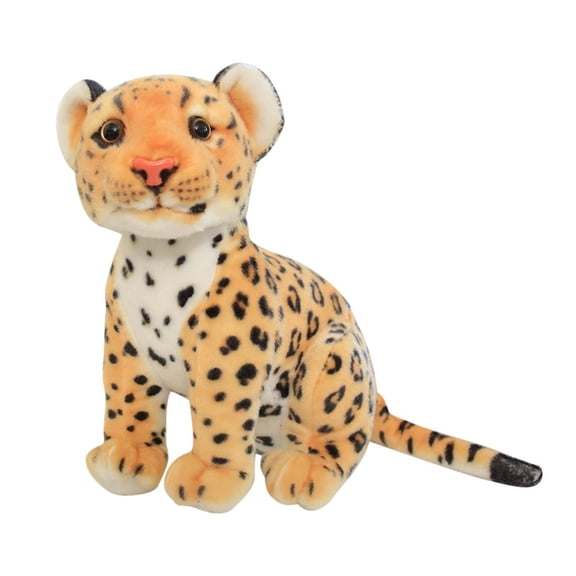 Leopard Plush Toy Stuffed Animal Soft Cheetah Doll Cute Gift Home Decor