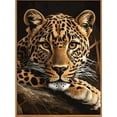 thumbnail image 1 of Leopard Portrait Decorative Painting/Canvas Art， Perfect for Living Room， Bedroom， Dining Room， Office， Study Room， Hallway， Entryway， Hotel， Apartment， Coffee Shop， Bar， and Gallery Decor., 1 of 8