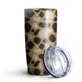 thumbnail image 1 of Leopard Print 20oz Coffee Tavel Tumblers, Stainless Steel Mobile Tumbler, Vacuum Insulated Coffee Mug with Lid, Spill-Proof Travel Cup for Hot & Cold Drinks, 1 of 6