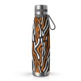 thumbnail image 1 of Leopard Print 29oz Stainless Steel Insulated Thermos with Tea Filter, 360° Printed Travel Bottle, Leakproof BPA-Free Flask with Anti-Slip Base, 304 Inner & 201 Outer, Vacuum Cup, 1 of 6