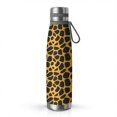 thumbnail image 1 of Leopard Print 29oz Stainless Steel Insulated Thermos with Tea Filter, 360° Printed Travel Bottle, Leakproof BPA-Free Flask with Anti-Slip Base, 304 Inner & 201 Outer, Vacuum Cup, 1 of 6