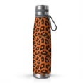 thumbnail image 1 of Leopard Print 29oz Stainless Steel Insulated Thermos with Tea Filter, 360° Printed Travel Bottle, Leakproof BPA-Free Flask with Anti-Slip Base, 304 Inner & 201 Outer, Vacuum Cup, 1 of 6