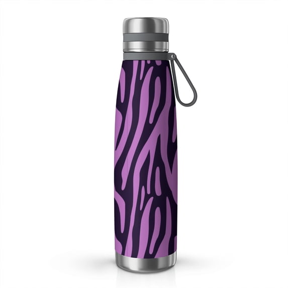 Leopard Print 29oz Stainless Steel Insulated Thermos with Tea Filter, 360° Printed Travel Bottle, Leakproof BPA-Free Flask with Anti-Slip Base, 304 Inner & 201 Outer, Vacuum Cup