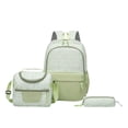 thumbnail image 1 of Leopard-Print 3-Piece Backpack Set, Large-Capacity, Lightweight College Style Backpack for Students—Includes Backpack, Pencil Case, and Lunch Bag, 1 of 3