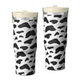 thumbnail image 1 of Leopard Print 30oz Handheld Travel Tumbler with Handle – Double Wall Stainless Steel Insulated Cup, Flip Straw Lid, Leak-Proof & BPA-Free for Hot and Cold Drinks – Durable Coffee & Juice Mug White, 1 of 6