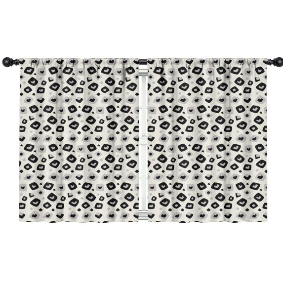 Leopard Print 42x54in(106x137cm) Curtains 2 Panels for Kids Bedroom, Window Drapes for Kids Boys Girls Bedroom Curtains Designed To Spark Joy and Creativity