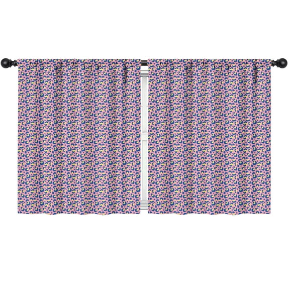Leopard Print 52x63in(132x160cm) Curtains 2 Panels for Kids Bedroom, Window Drapes for Kids Boys Girls Bedroom Curtains Designed To Spark Joy and Creativity