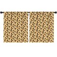 thumbnail image 1 of Leopard Print 52x63in(132x160cm) Curtains 2 Panels for Kids Bedroom, Window Drapes for Kids Boys Girls Bedroom Curtains Designed To Spark Joy and Creativity, 1 of 5