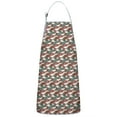 thumbnail image 1 of Leopard Print Adjustable Waterproof Apron for Adults 33x27 Inch – Cooking Apron with 2 Large Pockets, Durable Polyester Bib for Kitchen, Baking, BBQ, and Home Use, 1 of 6