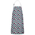 thumbnail image 1 of Leopard Print Adjustable Waterproof Apron for Adults 33x27 Inch – Cooking Apron with 2 Large Pockets, Durable Polyester Bib for Kitchen, Baking, BBQ, and Home Use, 1 of 6